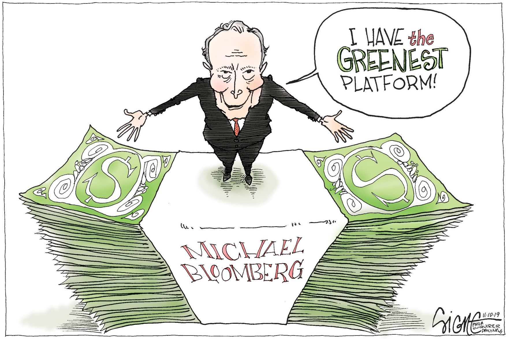 Signe Wilkinson editorial cartoon
